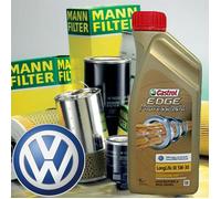 Kit tagliando olio motore 5lt Castrol EDGE Professional LL 03 5W-30 +Filtri Ma
