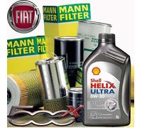 Kit tagliando olio motore 5lt Shell Helix Ultra ECT C2/C3 0W-30 +Filtri Mann