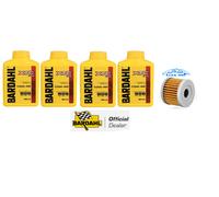 KIT TAGLIANDO OLIO MOTORE BARDAHL XTC C60 10W40 HONDA CX (Z/A/B/C) 500