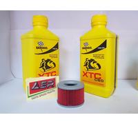 KIT TAGLIANDO OLIO MOTORE BARDAHL XTC C60 10W40 HONDA XLR (MD11) 250 1984-1987