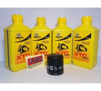 KIT TAGLIANDO OLIO MOTORE BARDAHL XTC C60 10W40 NORTON Commando MK II/III 850
