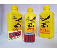 KIT TAGLIANDO OLIO MOTORE BARDAHL XTC C60 10W40 YAMAHA XV Virago / Route 66 250