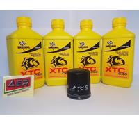 KIT TAGLIANDO OLIO MOTORE BARDAHL XTC C60 10W50 BUELL Blast 500