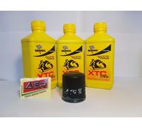 KIT TAGLIANDO OLIO MOTORE BARDAHL XTC C60 10W50 HONDA XLV 600 2000