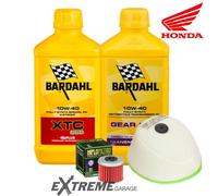 Kit Tagliando Olio Motore Trasmissione Filtri Aria Olio Bardahl Honda Crf 250 X