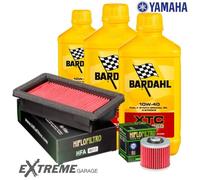 Kit Tagliando Olio Motore Trasmissione Filtri Aria Olio Yamaha MT-03 2006 2007