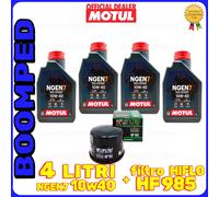 KIT TAGLIANDO OLIO MOTUL 10W40 FILTRO HF 300 HONDA CBR400 RR 04MO47F4