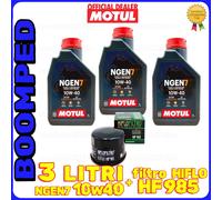 KIT TAGLIANDO OLIO MOTUL 10W40 FILTRO HF 303 HONDA VT1100 C2 03MO47F4