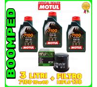 KIT TAGLIANDO OLIO MOTUL 10W40 FILTRO HF138 SUZUKI GSX-8R M4 03MO60F2