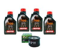 KIT TAGLIANDO OLIO MOTUL 10W40 FILTRO HF164 BMW R1200 HP2 Enduro 05-08 04MO60F6