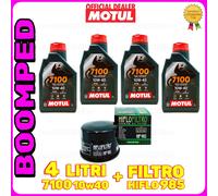 KIT TAGLIANDO OLIO MOTUL 10W40 FILTRO HF985 YAMAHA XP500 SP TMAX 4B5E 04MO60F3