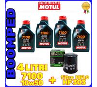 KIT TAGLIANDO OLIO MOTUL 10W50 FILTRO HF303 HONDA CB500 04MO38F4