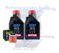 Kit Tagliando Olio Motul 3000 10W40 Per Can-Am975 Defender Mossy Oak 2016>2017