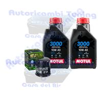 Kit Tagliando Olio Motul 3000 10W40 Per Kawasaki KAF700 AMF Mule PRO-MX2021
