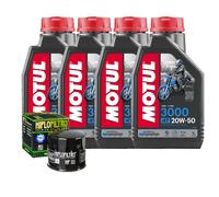 Kit Tagliando Olio Motul 3000 20W50 Per Ducati 1260 Multistrada Grand tour 2020
