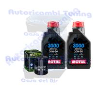 Kit Tagliando Olio Motul 3000 20W50 Per Polaris 1000 General EPS2018>2019