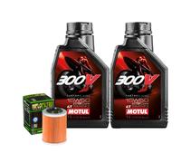 Kit Tagliando Olio Motul 300V 15W50 Per Can-Am1000 SSV Maverick Sport MAX 2020