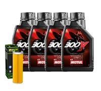 Kit Tagliando Olio Motul 300V 15W50 Per KTM 1290 Super Adventure R TKC2018>2019