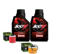 Kit Tagliando Olio Motul 300V 15W50 Per KTM ATV 450 XC 2008>2011