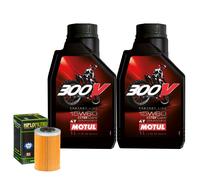 Kit Tagliando Olio Motul 300V 15W60 Per Sherco 450 SEF-R Factory Six2018>2021