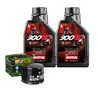 Kit Tagliando Olio Motul 300V2 10W50 + Filtro Per Benelli 125 4T1982>1995
