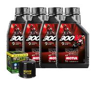 Kit Tagliando Olio Motul 300V2 10W50 Per Ducati 1260 Multistrada Grand tour 2020
