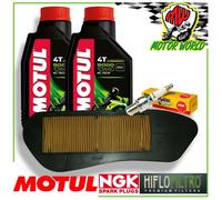 KIT TAGLIANDO OLIO MOTUL 5000 + FILTRI CANDELA YAMAHA YPRA X Max ABS 125 2015