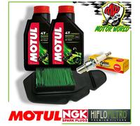 KIT TAGLIANDO OLIO MOTUL 5000 + FILTRO CANDELA HONDA SH MODE 125 2014 2015 2016