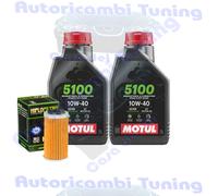 Kit Tagliando Olio Motul 5100 10W40 Per KTM 350 EXC-F Six Days CKD 2018>2020
