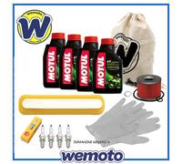 Kit Tagliando Olio Motul 5100 per Kawasaki GPZ 750R 900R, GTR 1000, ZL 1984-2003