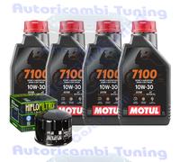 Kit Tagliando Olio Motul 7100 10W30 + Filtro Per BMW R1200 RT Special K262014