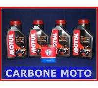 KIT TAGLIANDO OLIO MOTUL 7100 10W40 + FILTRO HONDA XRV 750 AFRICA TWIN anno 1991