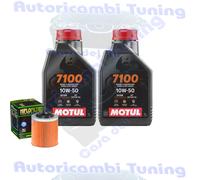 Kit Tagliando Olio Motul 7100 10W50 Per Can-Am 650 Outlander EFI T 2020
