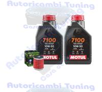 Kit Tagliando Olio Motul 7100 10W50 Per Rieju 125 Marathon Pro Enduro 2009>2011