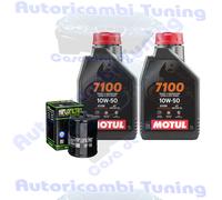 Kit Tagliando Olio Motul 7100 10W50 Per Victory Cross Roads Classic 2013>2014