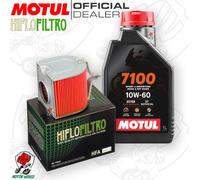 Kit tagliando Olio Motul 7100 10W60 + Filtro HONDA CN 250 1991 Helix