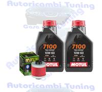 Kit Tagliando Olio Motul 7100 10W60 Per Aprilia150 Leonardo ST1996>2005