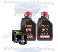 Kit Tagliando Olio Motul 7100 10W60 Per Polaris 1000 General EPS2018>2019