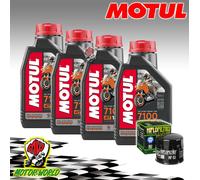 KIT TAGLIANDO OLIO MOTUL 7100 15W50 + FILTRO HIFLO Cagiva 900 Grand Canyon 1992