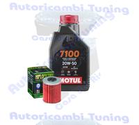 Kit Tagliando Olio Motul 7100 20W50 Per SuzukiMotorcycle RM-Z250 M12021