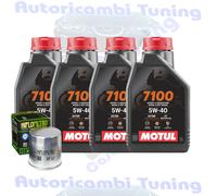 Kit Tagliando Olio motul 7100 5W40 + Filtro Per BMWR1200 C Phoenix2004