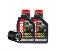 KIT TAGLIANDO OLIO MOTUL Aprilia 150 Leonardo / ST 96-05 + FILTRO OLIO SPECIFICO