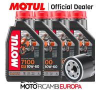KIT TAGLIANDO OLIO MOTUL Derbi 125 GP1 E2 / Low Seat 06-11 + FILTRO OLIO SPECIFI