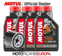 KIT TAGLIANDO OLIO MOTUL Ducati 1000 Smart 06 + FILTRO OLIO SPECIFICO