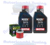 Kit Tagliando Olio Motul NGEN7 10W40 + Filtro Per Honda CRF250 RX-M 2021
