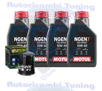 Kit Tagliando Olio Motul NGEN7 10W40 Per Arctic Cat 700 Alterra EPS Dynamic2020
