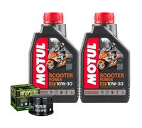 Kit Tagliando Olio Motul Scooter 10W30 Filtro Per Kymco 700i MyRoad2011>2016