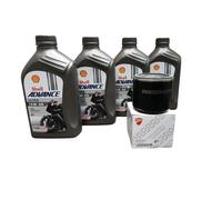 kit tagliando olio Shell Advance 15w50 filtro UFFICIALE Hypermotard 821 939 950