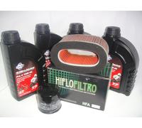 KIT TAGLIANDO OLIO SILKOLENE SINTETICO PRO4 10W40 HONDA 750 VT Shadow 2002