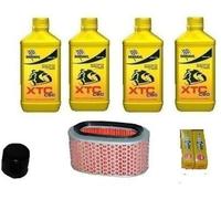 KIT TAGLIANDO OLIO XTC CANDELE E FILTRI PER HONDA VT 750 SHADOW 1997 1998 1999